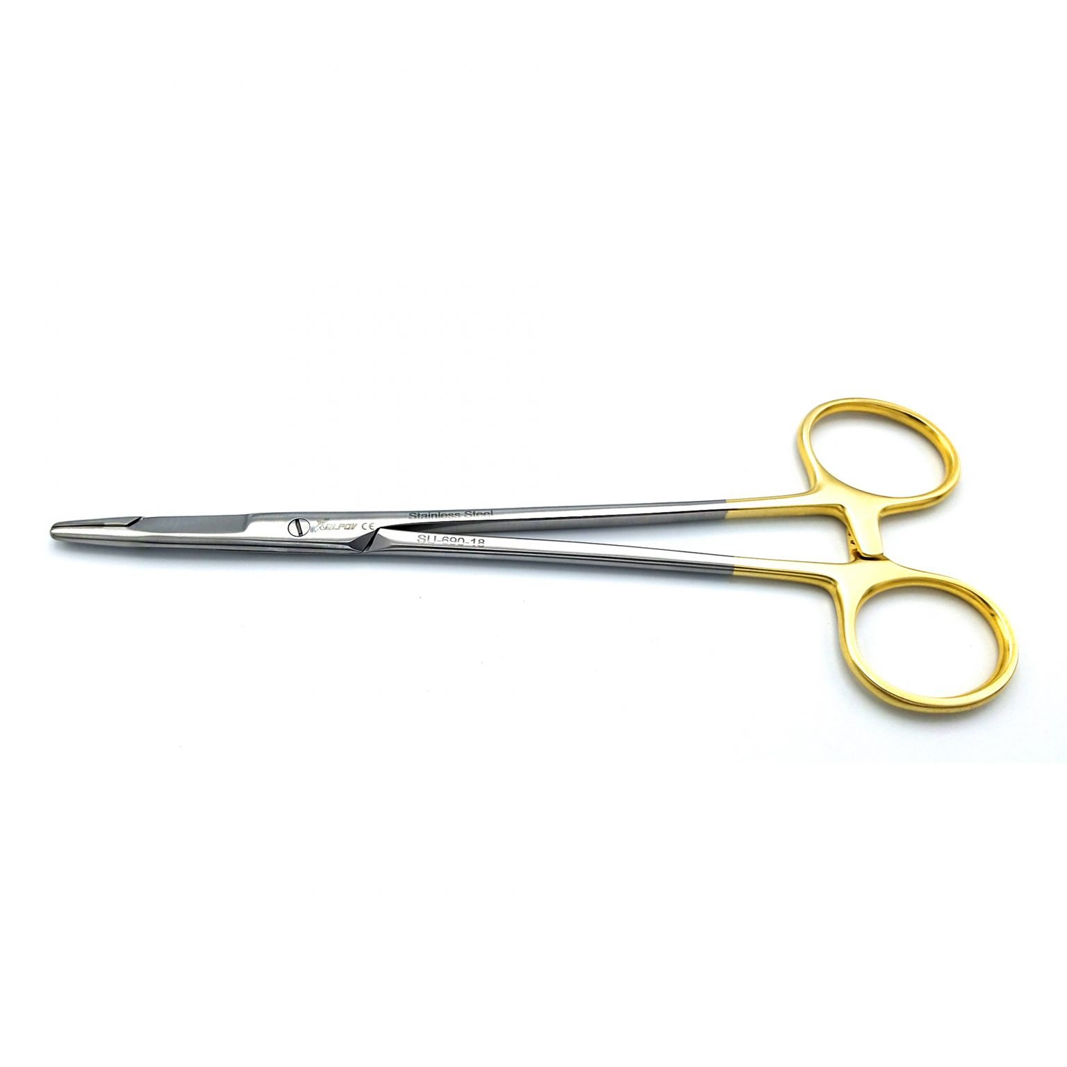 Premium Olsen Hegar Needle Holder 6.5 Inch | German Grade Serrated Jaws Surgical Dental Instrument
