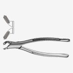 American Pattern Tooth Extraction Forceps Fig. 40