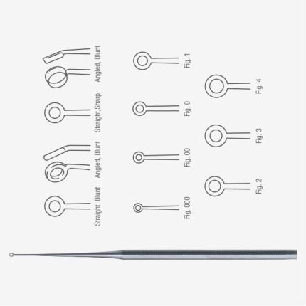 thumbnail image 2 of ODM #3 Buck Ear Curette Blunt - Dental Surgical Instrument, Orthopedics Use 2 of 4