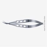 Castroviejo Keratoplasty Scissor, Angled, 11.5 cm – 4 ½"