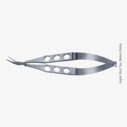 Castroviejo Keratoplasty Scissor, Angled, 11.5 cm – 4 ½"