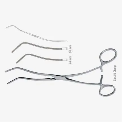 Cooley Atrauma Anastomosis Carotid Clamps