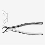 Cowhorn American Pattern Tooth Extraction Forceps Fig. 23