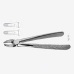 English Pattern Tooth Extraction Forceps Fig. 163