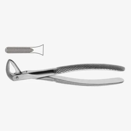 English Pattern Tooth Extraction Forceps Fig. 74N
