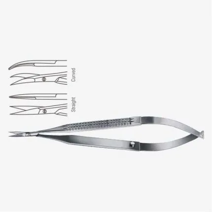 Flat Handle Micro Scissors