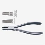 Flat Nose Plier Crosswise Grooves