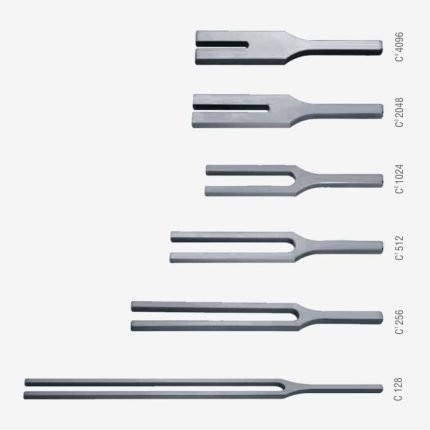 thumbnail image 2 of 5-Piece Tuning Fork Set – Medical Surgical Chiropractic Diagnostic Instruments – Orthopedic Use 2 of 4