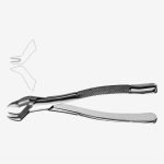 Nevius American Pattern Tooth Extraction Forceps Fig. 88R